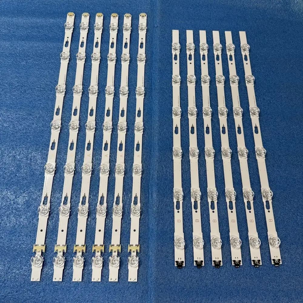 Striscia di retroilluminazione a LED per Samsung UA50MU6100W UA50MU6103W UA50MU6150K UA50MU6153K