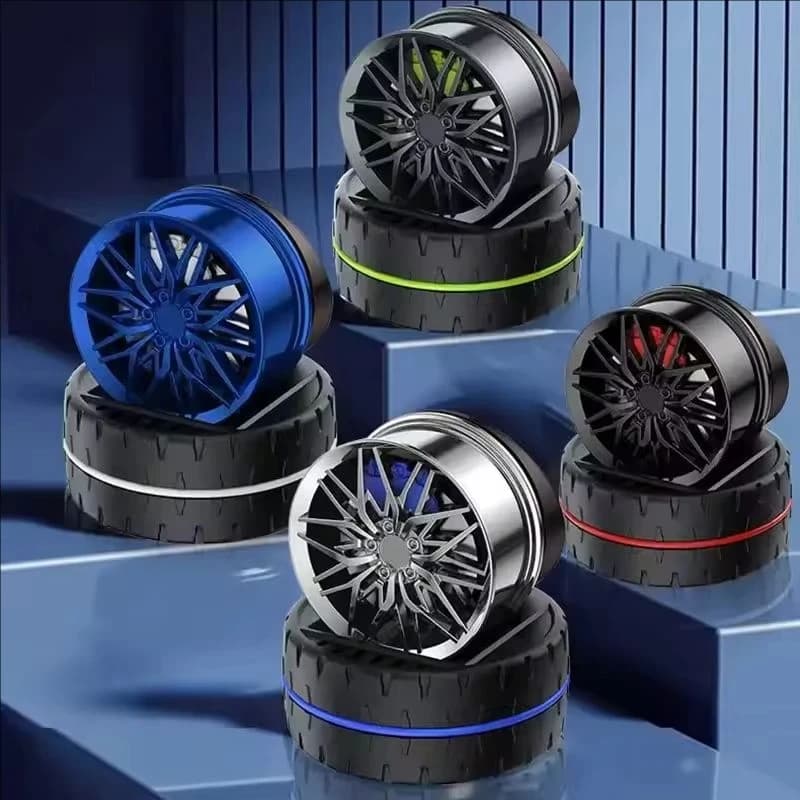 Deodorant for car with solar power wheel • Dash ornament with automatic rotation • Colony Perfume for Man • Car Perfume Decoration
