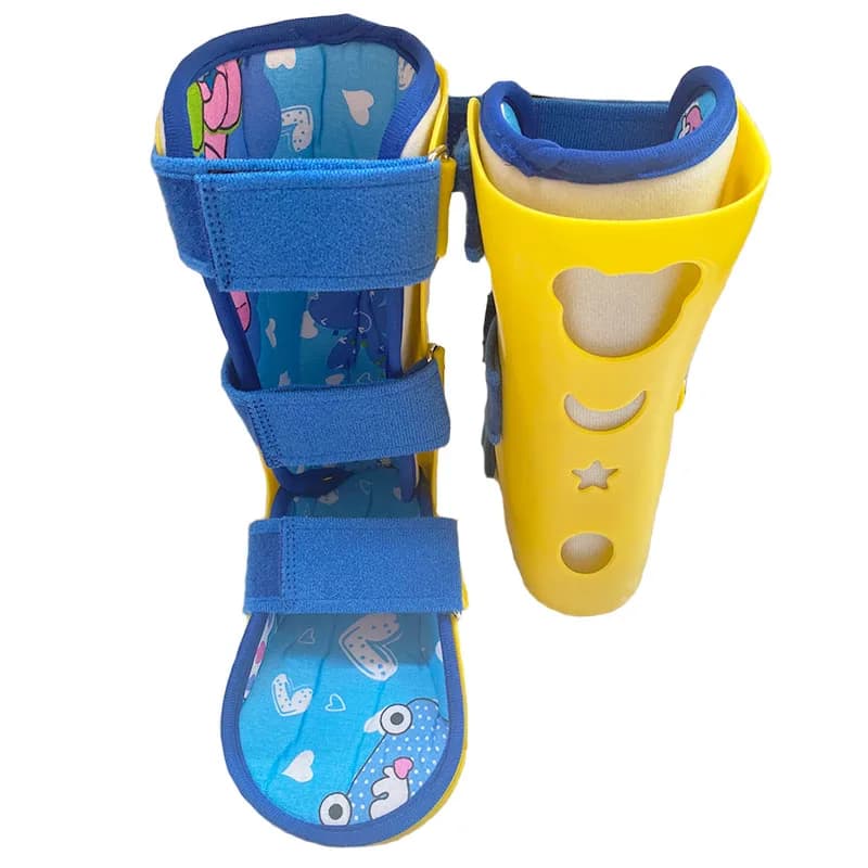 1 pz AFO bambini caviglia piede tutore-stecca del piede cadente per bambino bambino caviglia piede ortesi stecca notturna