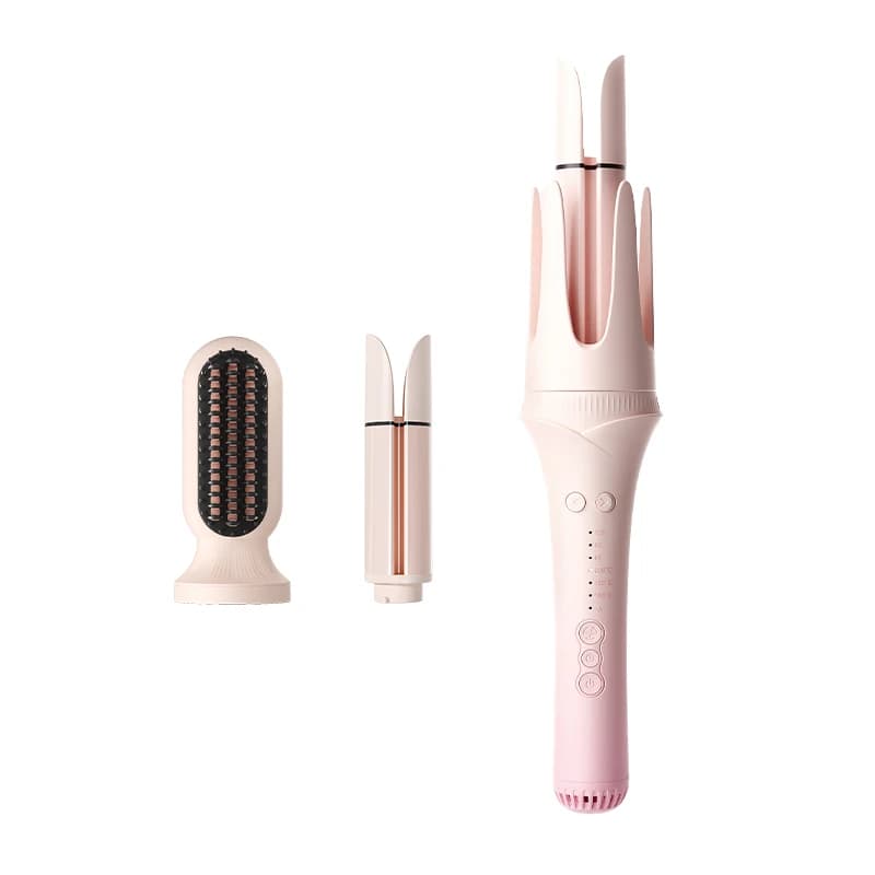 Automatic Multifunction Iron Harnesses with Negative Ions and Smooth combs for All Hair Types