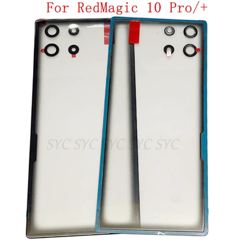 Back Cover Rear Door Housing Case For Nubia RedMagic 10 Pro Plus Battery Cover with Camera Lens Repair Parts
