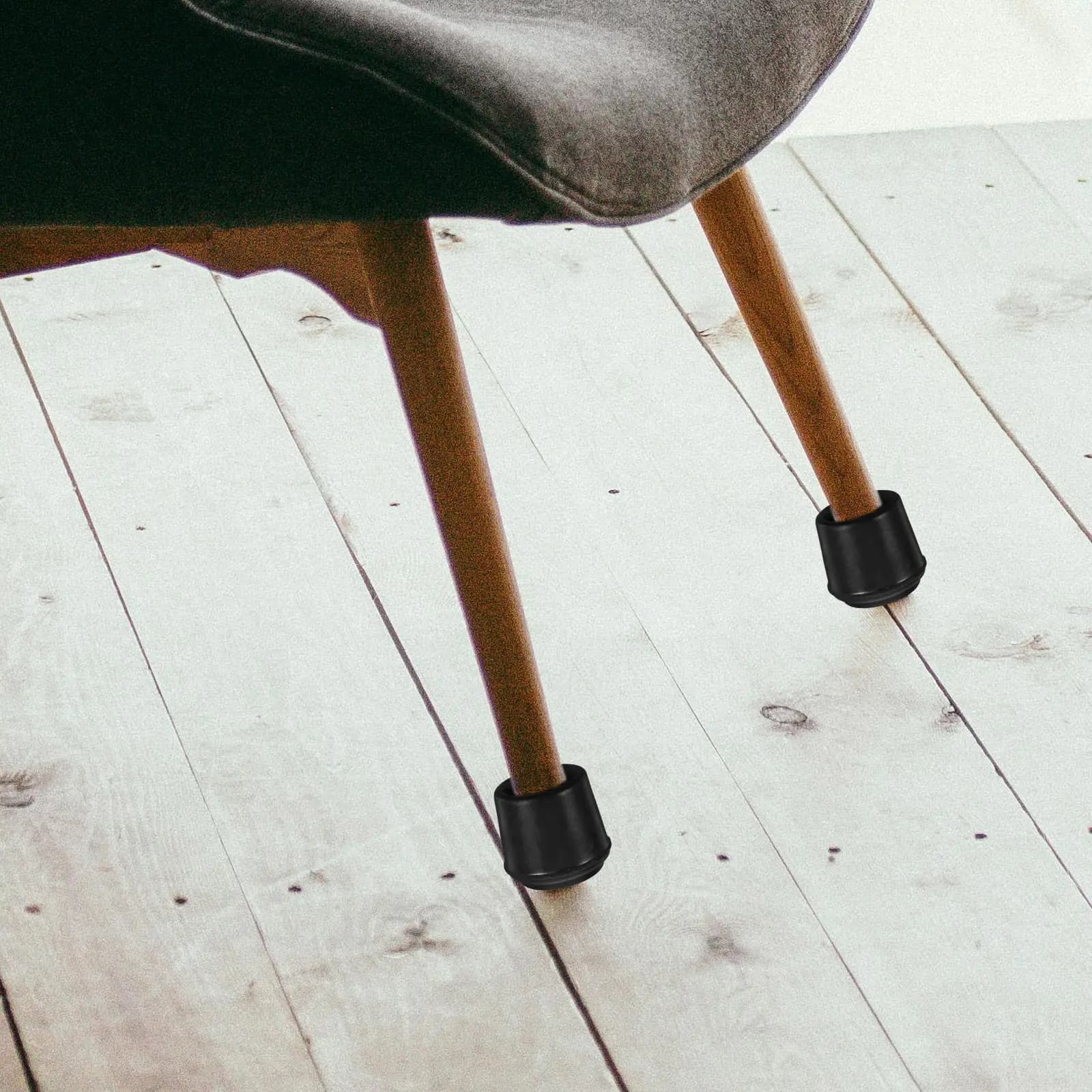 4 Pezzi Coprigambe in Gomma per Sedie, Protezioni Antiscivolo per Gambe di Mobili, Coperture per Piedi di Sedie, Tavoli e Sgabelli