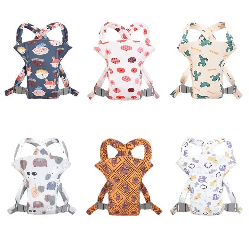 Marsupio neonato Soft Sling Wrap zaino anteriore e posteriore per 0-24 mesi borsa a marsupio per neonato e ragazza facile da indossare