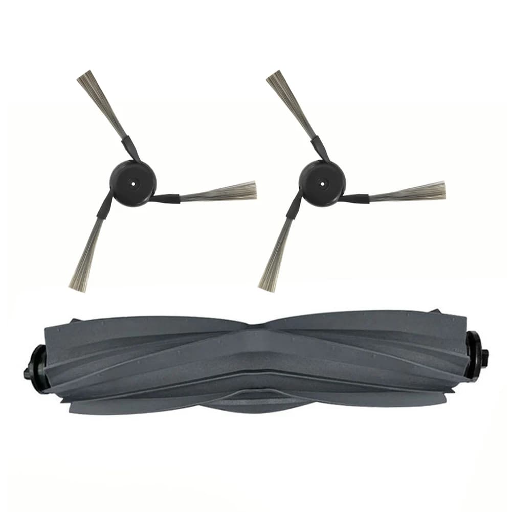1 Roller Brush 2 Side Brush For MOVA S70 Roller / S70 Ultra Roller / S70 Pro Roller Vacuum Cleaner For Efficient Cleaning
