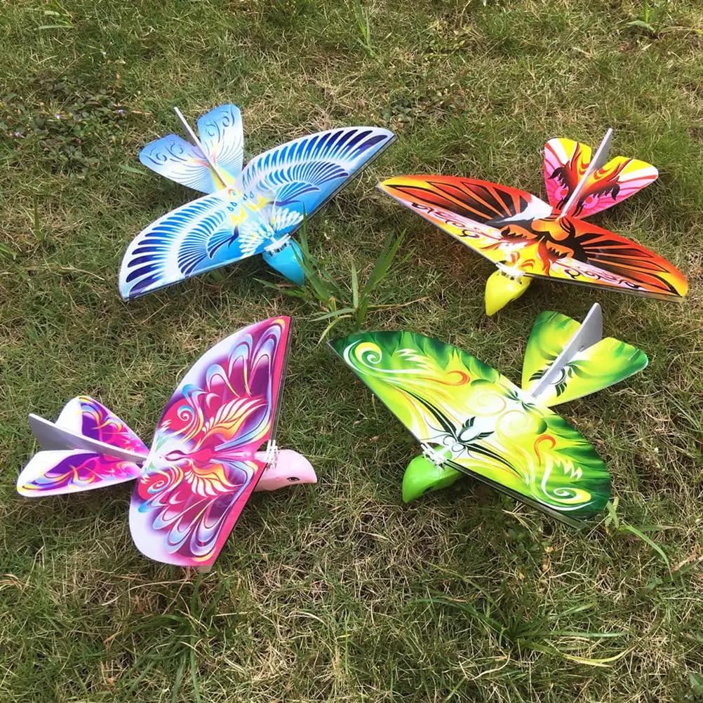 Giocattoli Uccelli Volanti Bionici Telecomandati, Mini Drone RC, Uccelli Bionici Intelligenti con Ali Battenti per Bambini e Adulti