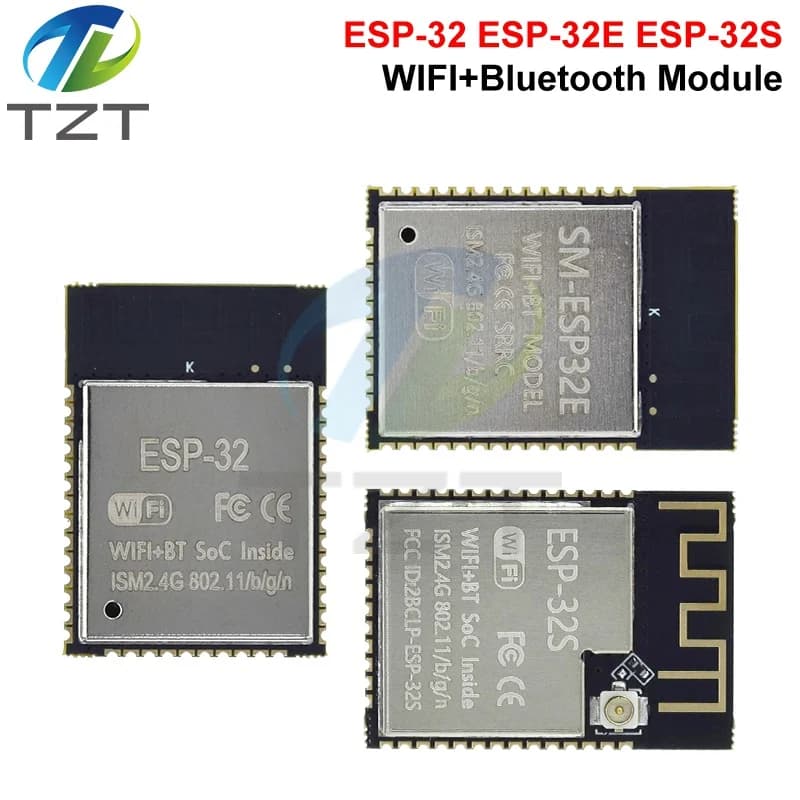 Modulo Wireless ESP32 ESP-32 ESP32-S ESP-32S con 32 Mbit PSRAM, Antenna PCB e 4MB FLASH per Arduino