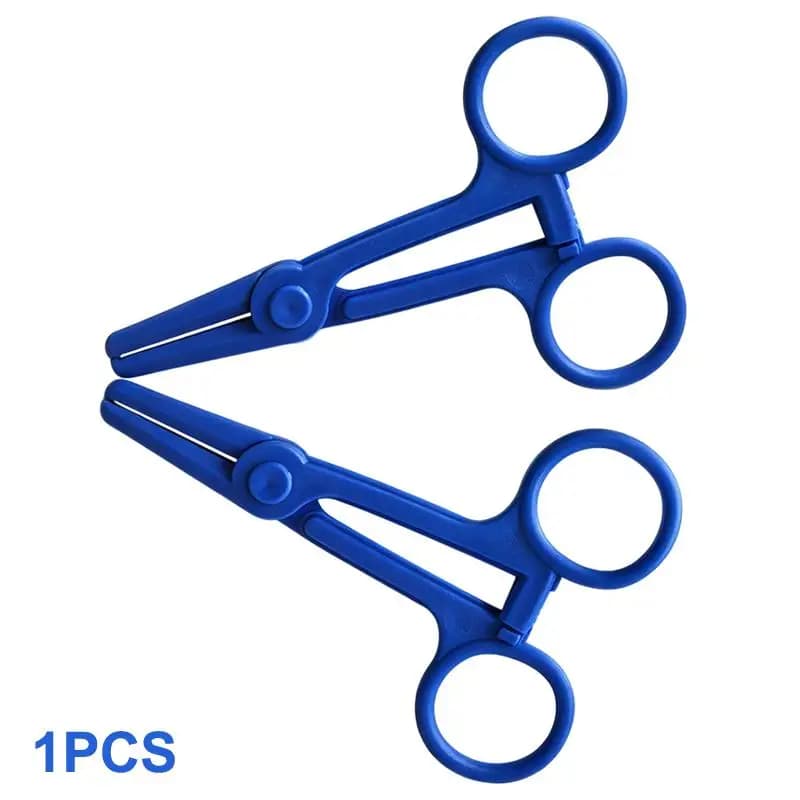 ABS Plastic Disposable Hemostatic Forceps Sterile Surgical Supply for Home Emergency First Aid Kits