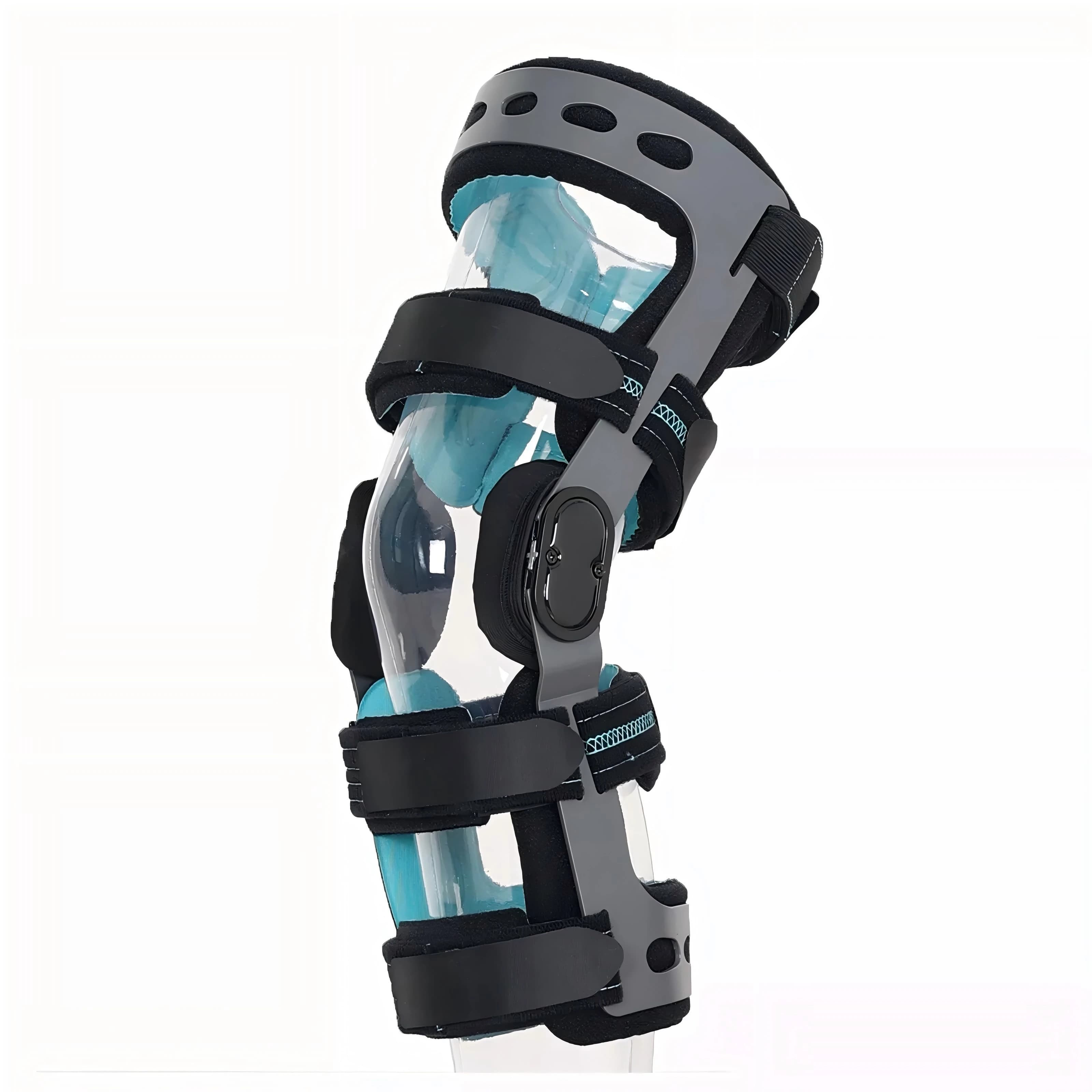Supporto per Ginocchio Tutto-in-Uno, Protezione per Lesioni di ACL, MCL, PCL, Legamenti e Menisco - Tutore Articolato Preventivo per Uomini e Donne