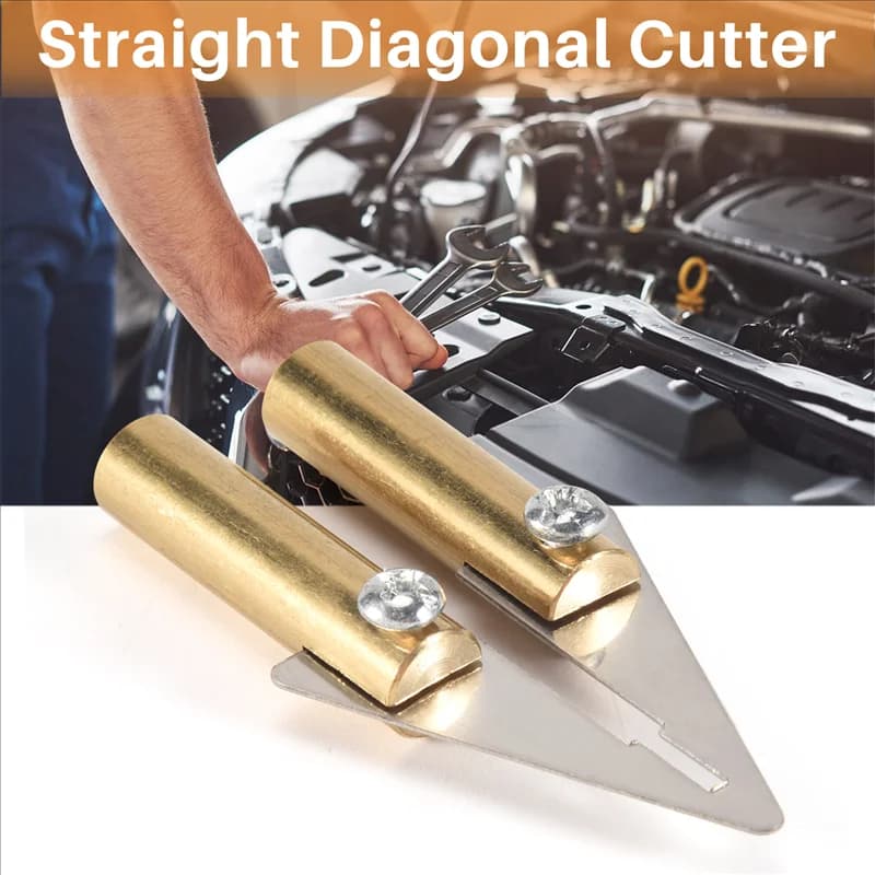 Cucitrice a caldo di classe Strumento di riparazione in plastica Accessorio per auto Paraurti automatico Saldatura Stiratura Coltello caldo Taglierina diagonale diritta