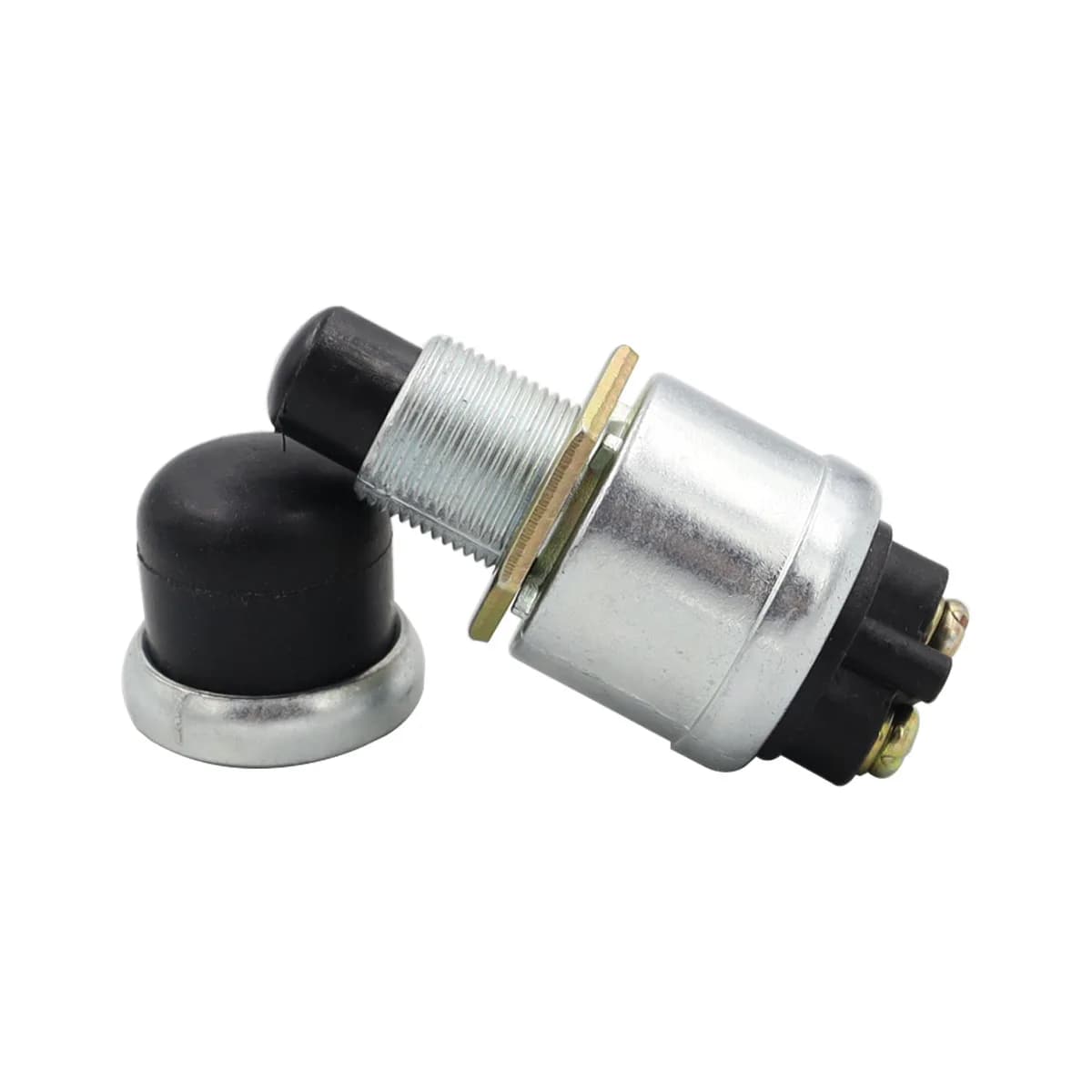 60A 12V Accensione Auto Pulsante di Avviamento Interruttore A Sfera Camion Impermeabile Corno di Avviamento Motore Push Auto Barca Sostituzione Sistema di Arresto