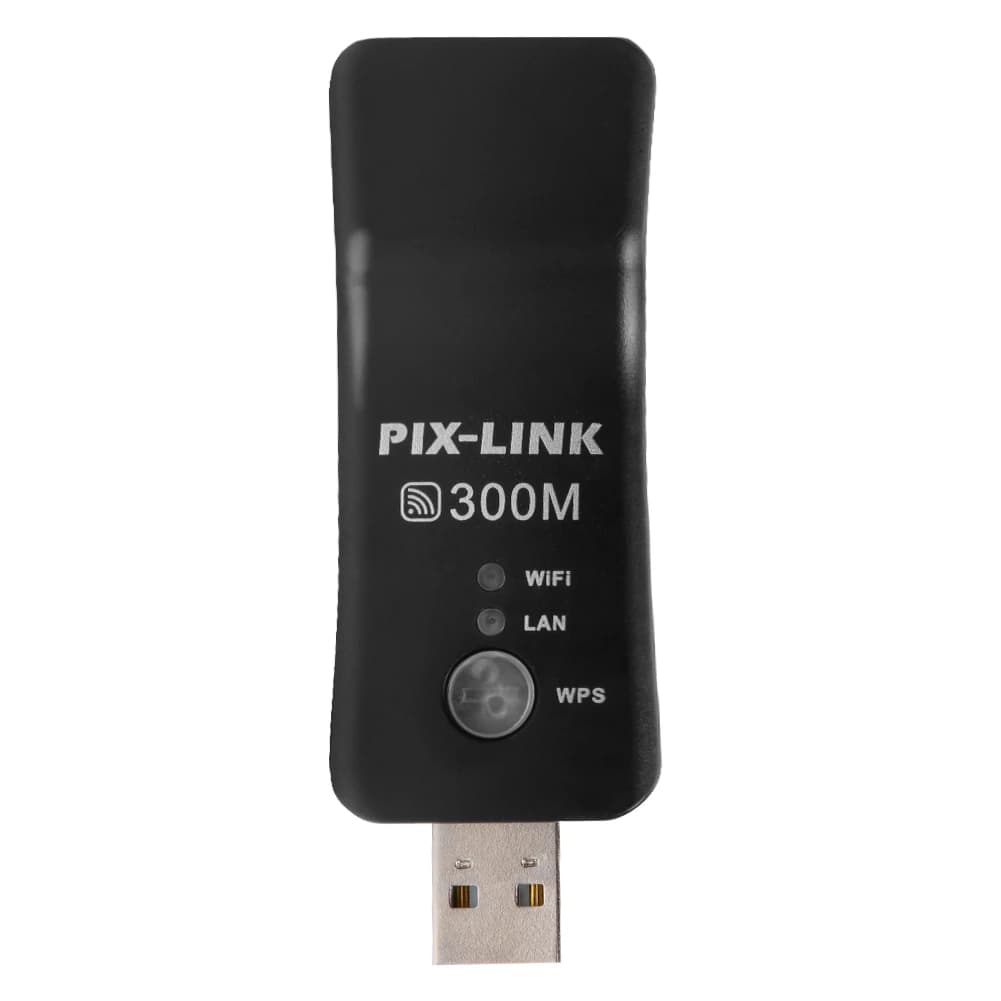 Adattatore WiFi Multifunzione 300Mbps, Ricevitore Wireless USB, Scheda di Rete WiFi per TV, Ripetitore WPS AP con Porta RJ45