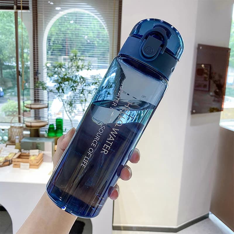 Bottiglia d'acqua portatile da 780 ml per bere tazze da tè, forniture da campeggio per sport all'aria aperta