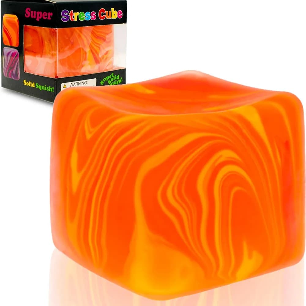 Cubo Antistress a Lenta Risalita, Palline Antistress Morbide, Giocattoli Squishy per Alleviare l'Ansia, Gadget per Feste, Giocattoli per Bambini