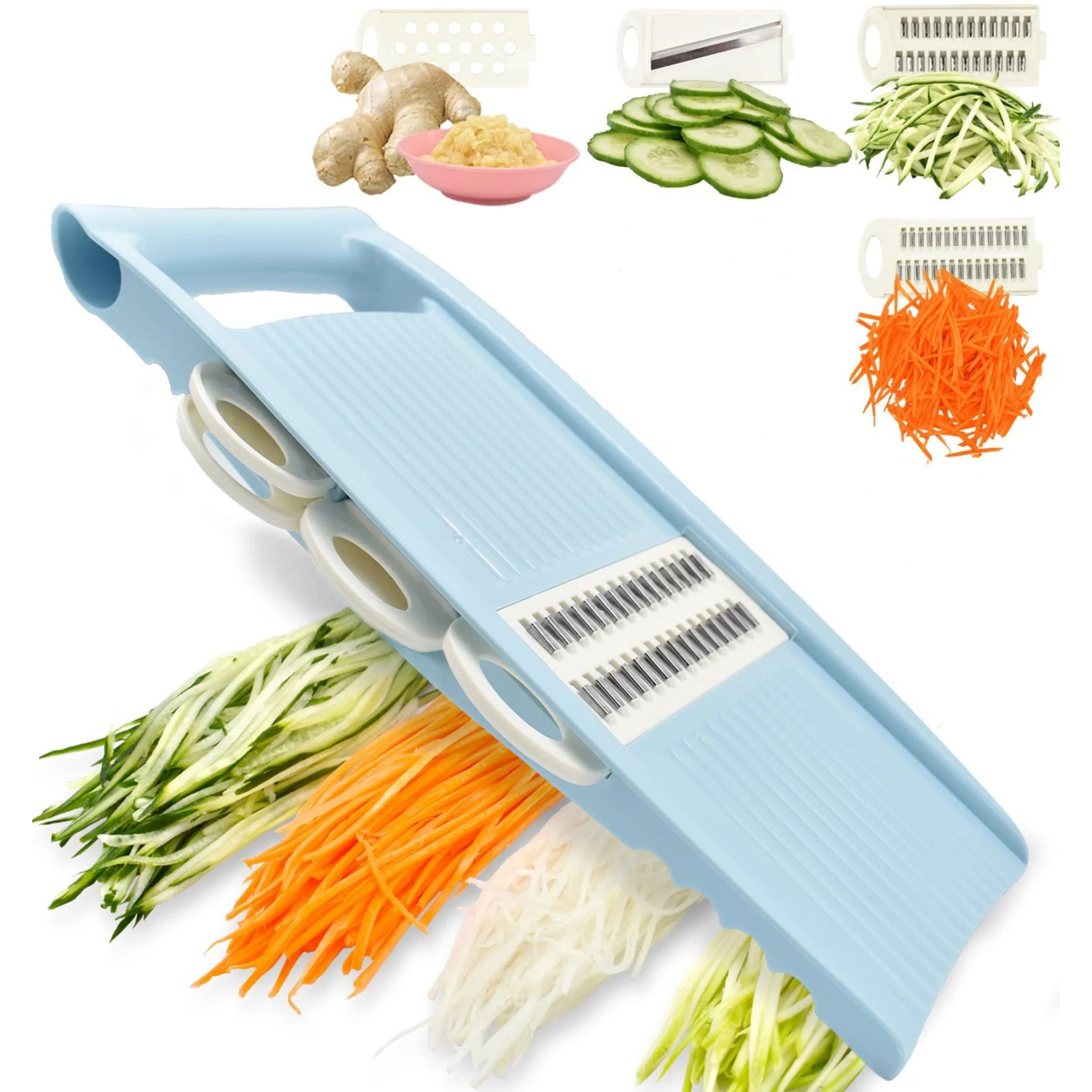 5 in1 Fruit and Vegetable Slicing Machine Multifunctional Food Freezer Potato Chopper Taglierina Home Kitchen Veggie Dicer Gadget