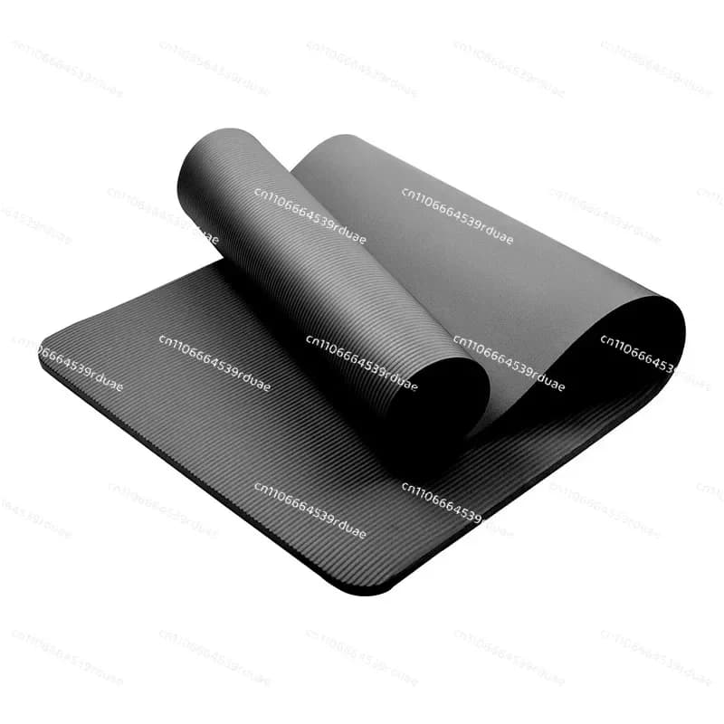 Tappetino fitness da uomo, tappetino da yoga, tappetino sportivo antiscivolo allargato, ispessito e allungato, per allenamento professionale a casa, 3 pezzi