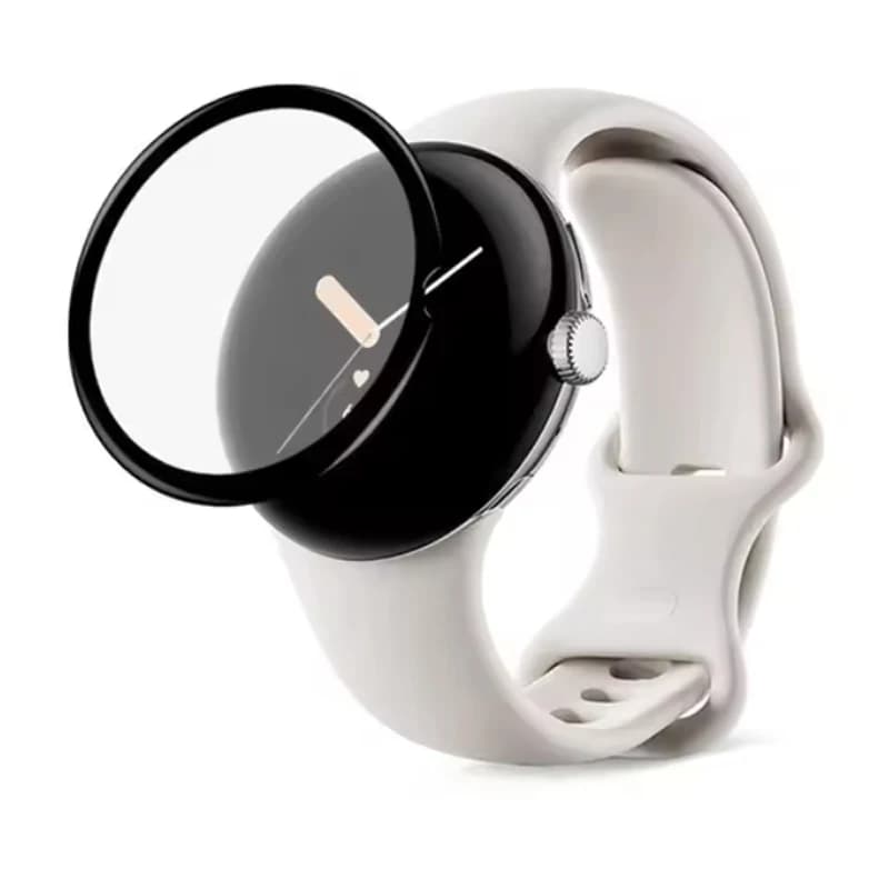 Pellicola protettiva con bordo morbido curvo 3D copertura completa per Google Pixel Watch 3/2/1 45mm 41mm Display Screen Protector accessori intelligenti
