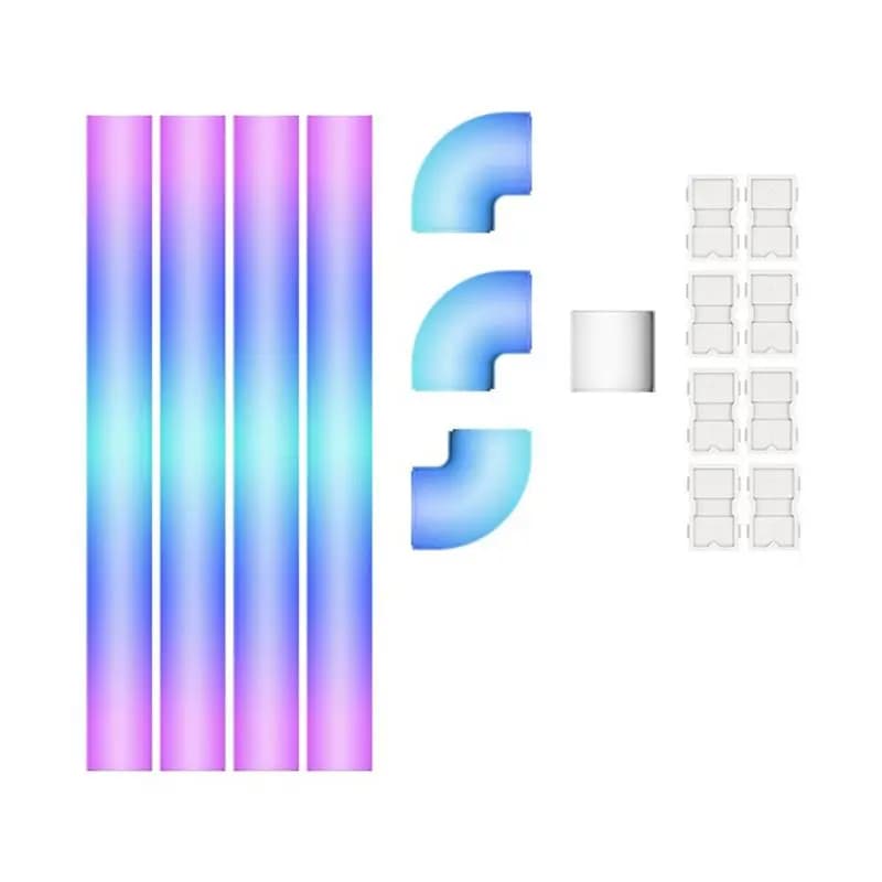 LED Wall Lamp RGB B29C-Tuya WIFI, LED Strip Lights Synchronized with Music, App Control and Vocal