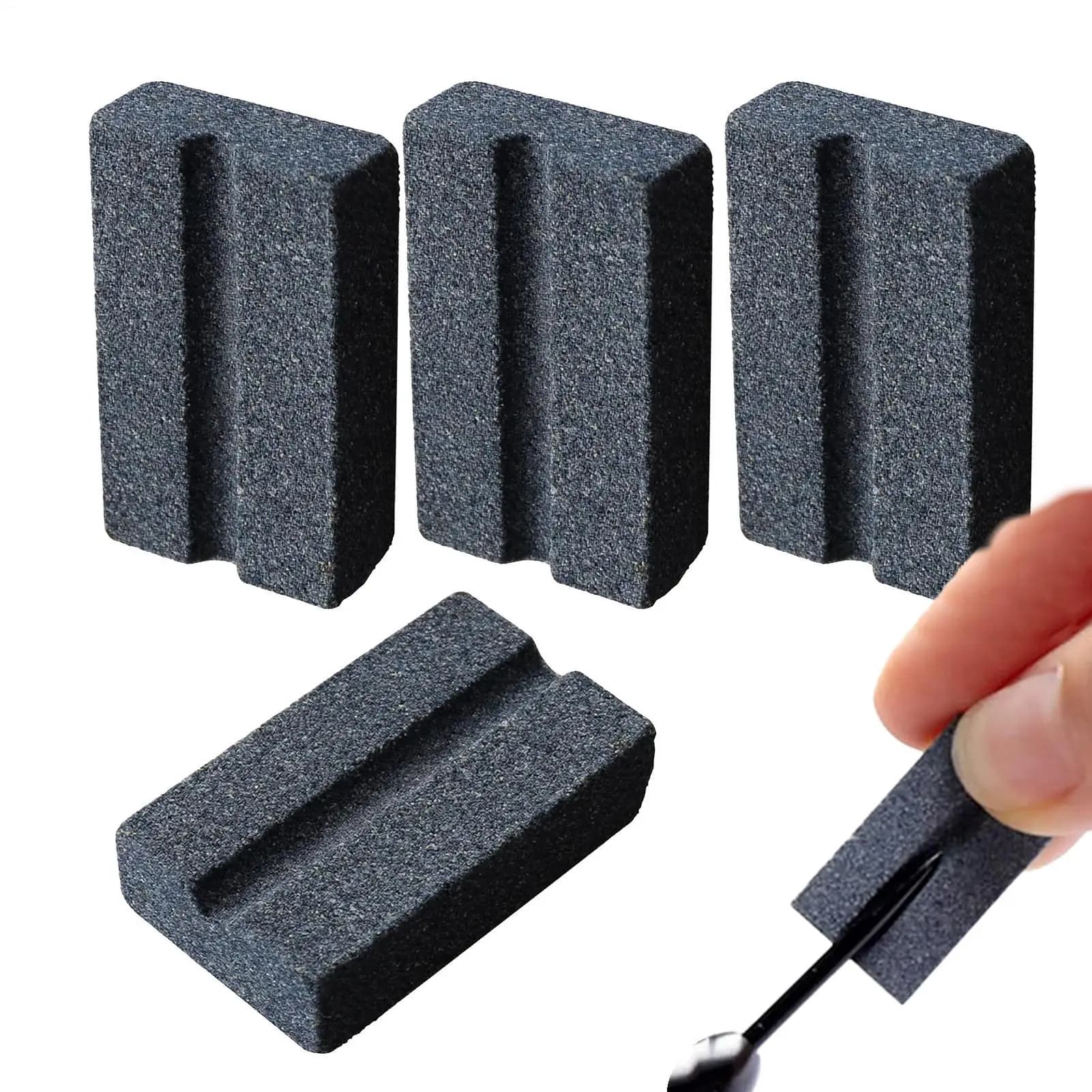 V-Shape Darts Sharpening Tool Portable Tip Point Dart Sharpening Stone Dart Sharpener Tools Long-Lasting Dart Accessories