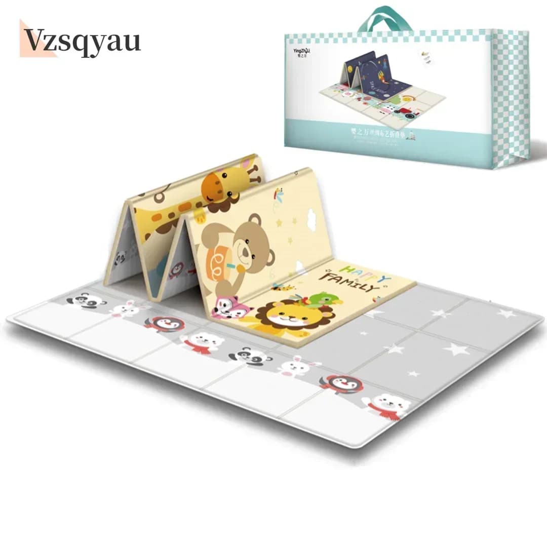 200cm*180cm XPE Baby Play Mat Toys for Children Rug Playmat Developing Mat Baby Room Crawling Pad Folding Mat Baby Carpet Gifts