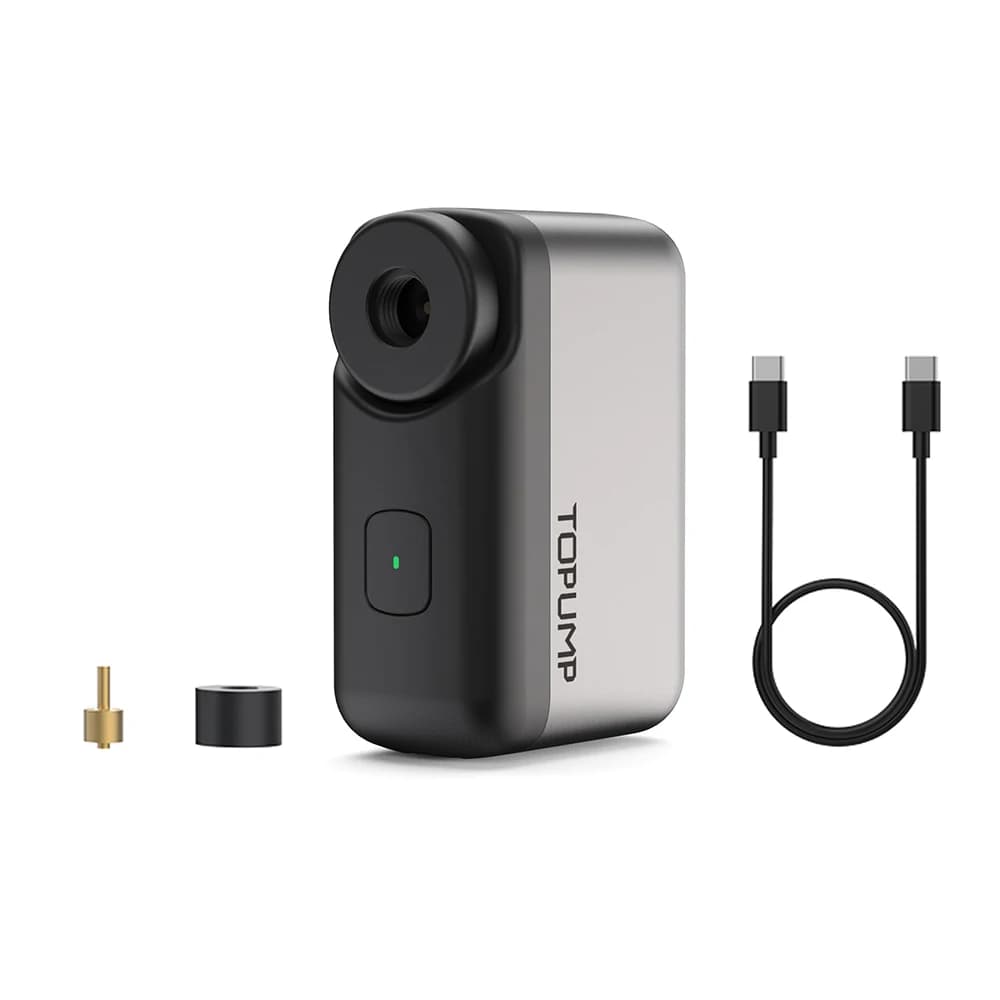 Mini pompa per bici, pompa per bici elettrica portatile, pompa per bicicletta ultra piccola con batteria da 120 PSI, spegnimento automatico, Presta e Schrader