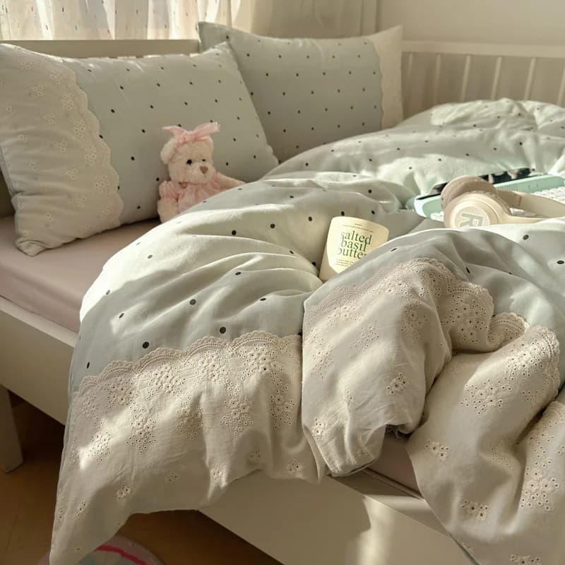 Nuovo Set Copripiumino 2026 con Lenzuola e Federe per Ragazze, Misure Twin, Full, Queen, King - Set Biancheria da Letto per la Casa, Copripiumino, Lenzuola