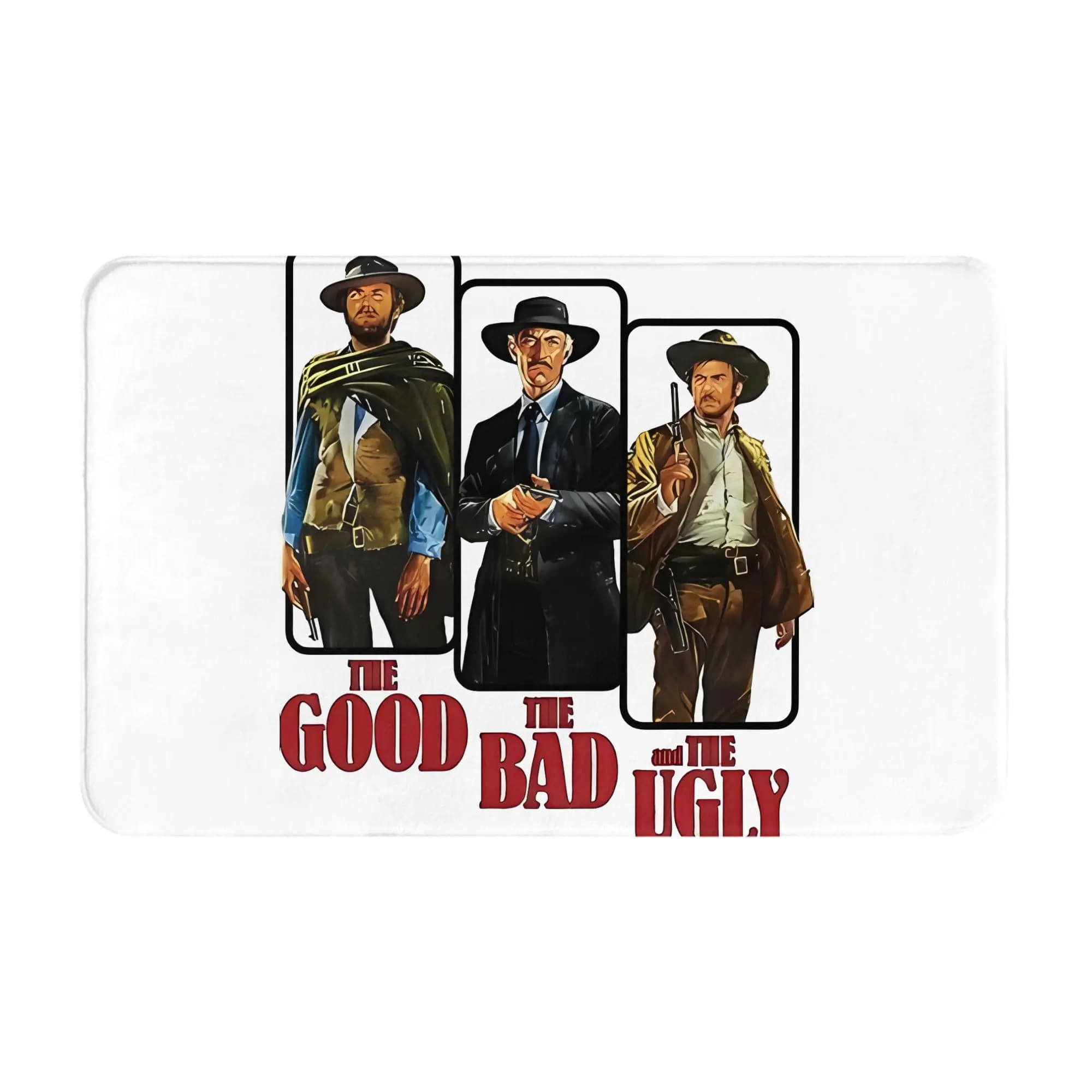 Christmas Decorations Bath Mat The Good the Bad and the Ugly Doormat Living Room Carpet Outdoor Rug Home Decoration