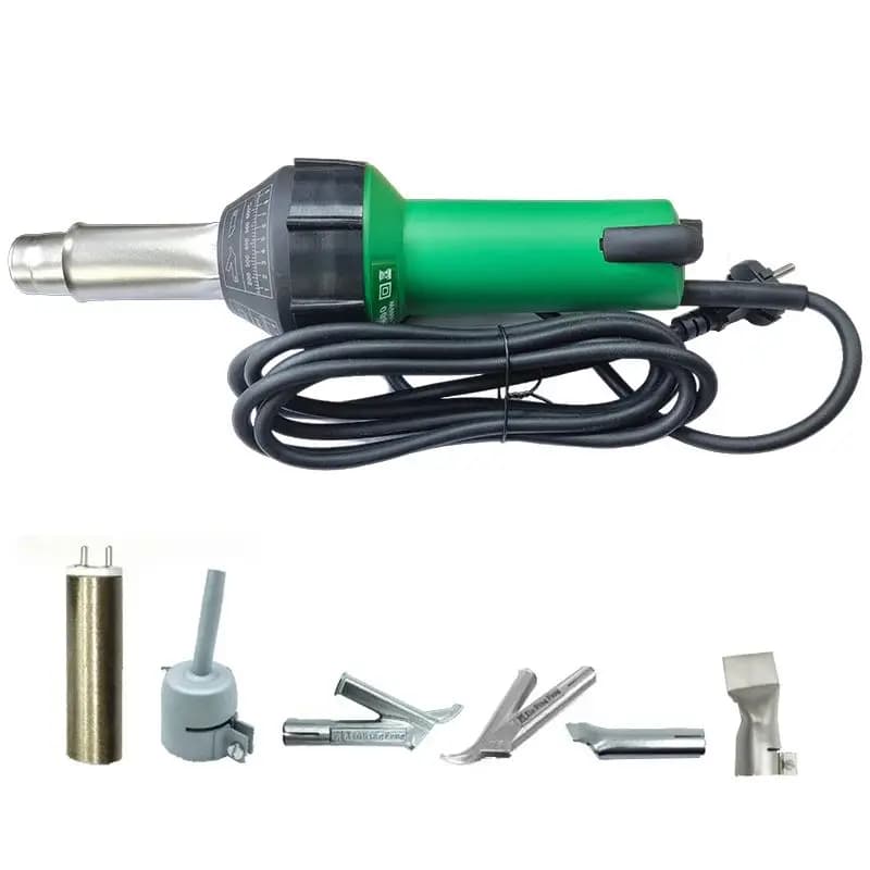DSH-D1 1600W Pistola per saldatura di plastica portatile automatica Saldatore per pistola termica per torcia ad aria calda per riparazione plastica PP PE per pavimenti in vinile PVC