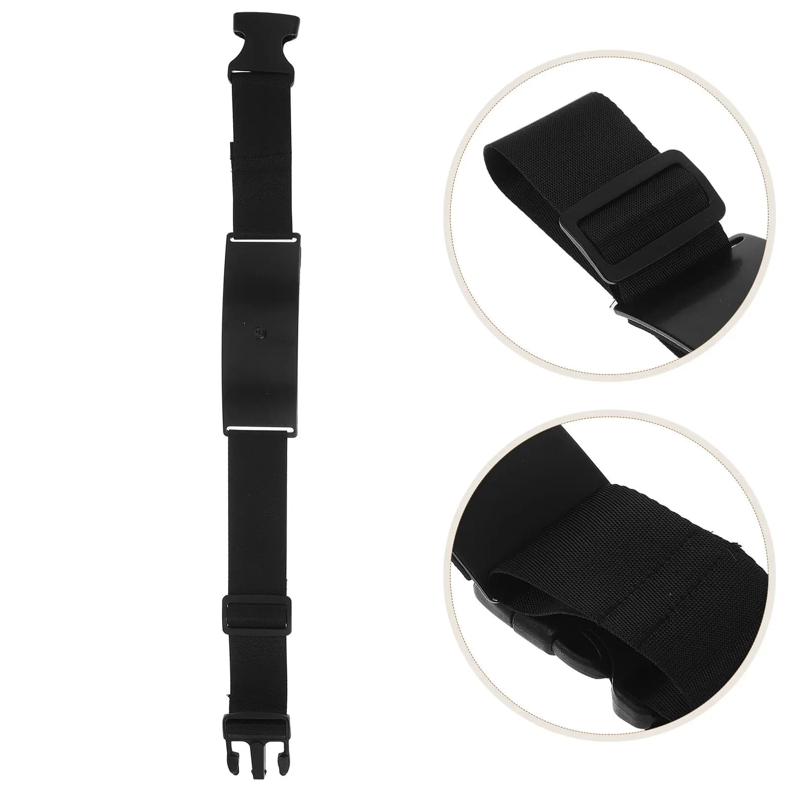 Silent Drum Pad Strap Adjustable 50Cm-64Cm Ergonomic Knee Mount Practice Holder Secure Stable Drum Practice Leg Strap