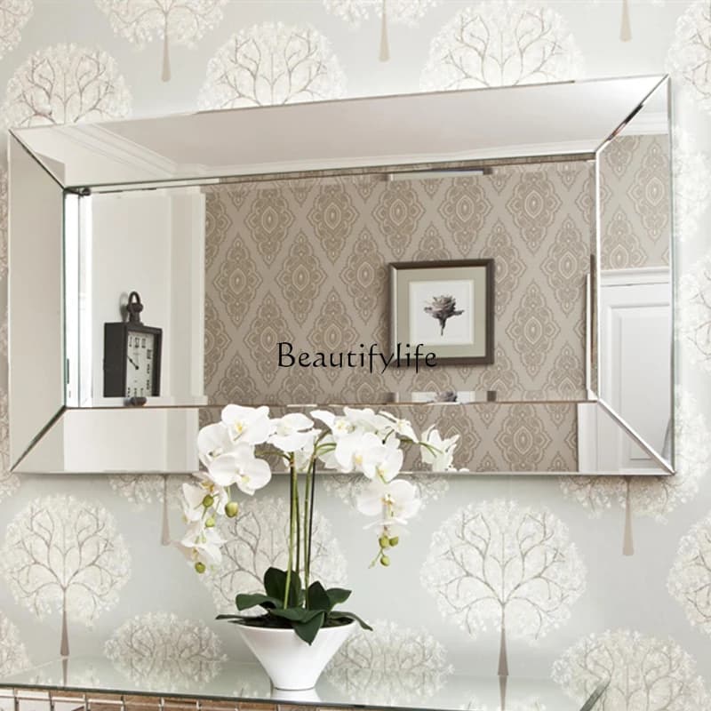 Nuovo specchio da bagno in stile cinese, specchio da parete, specchio decorativo, luce di lusso
