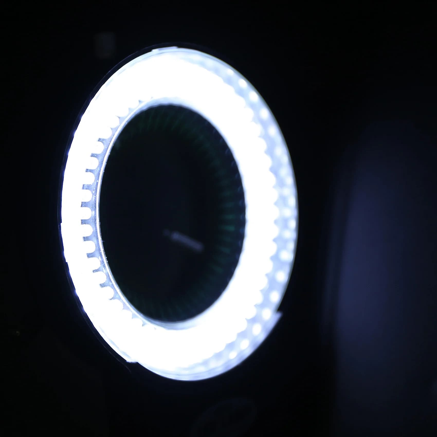 Luce ad Anello LED A84E-144 per Miniscoopio, Lampada Regolabile 0-100% per Illuminazione ad Anello per Miniscoopio