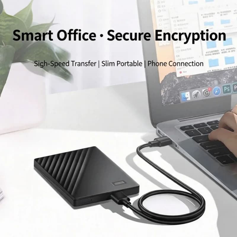 Western Digital My Passport USB 3.0 Portable External Hard Drive, 2TB High Capacity