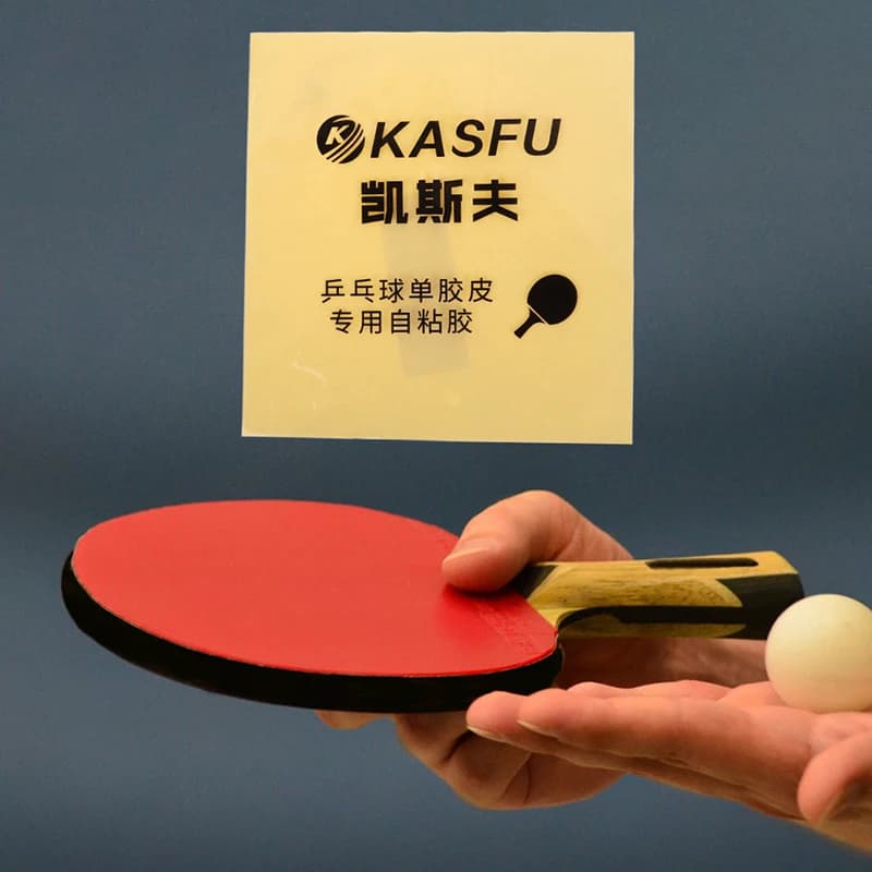 1 piece adhesive adhesive glue sheet for ping pong rubber replacement glue for rubber assembly ping pong rack