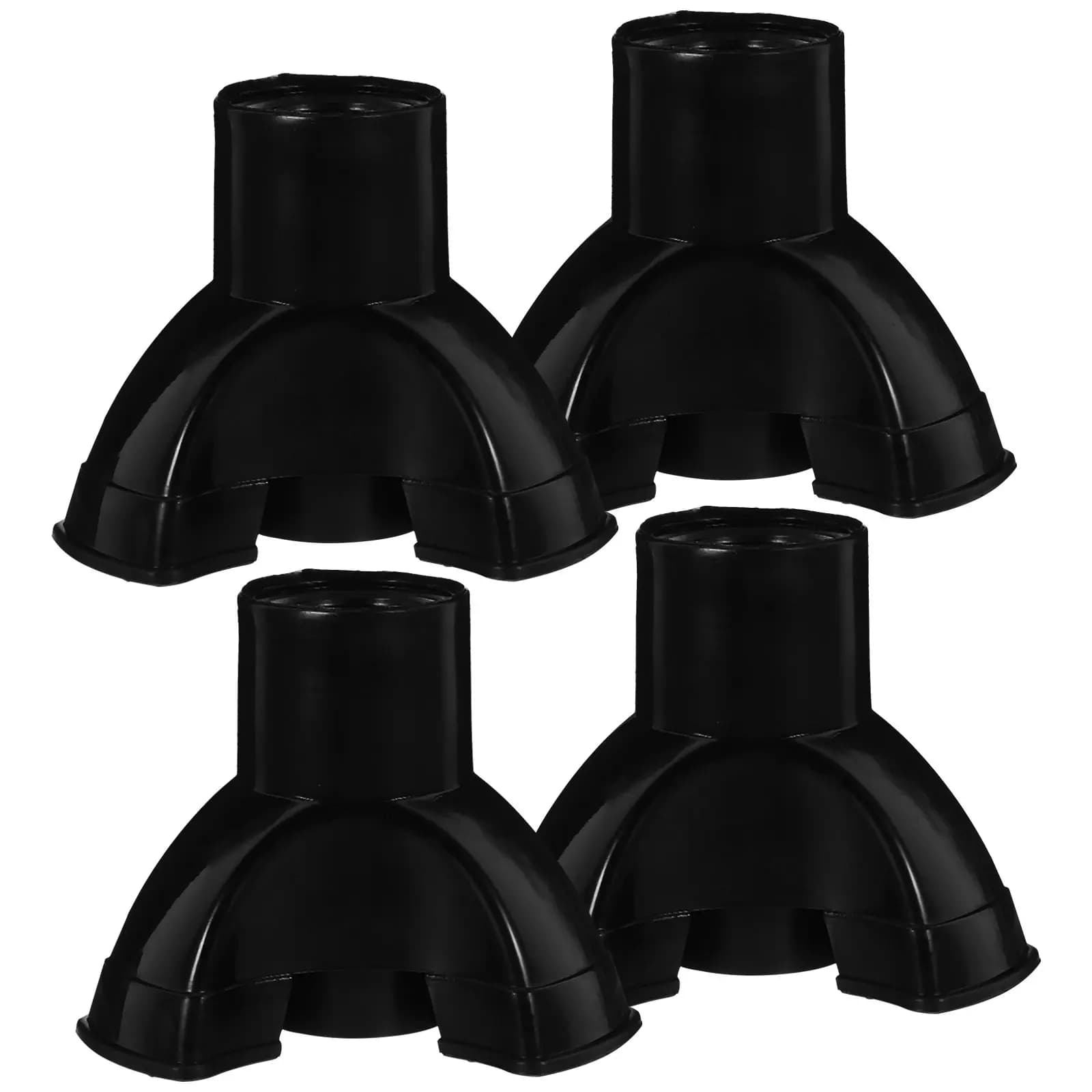 4Pcs High-Grip Non-Slip Cane Foot Covers Replacement Tips for Walking Stick Trekking Pole Crutch Rubber Tip Protector Safe