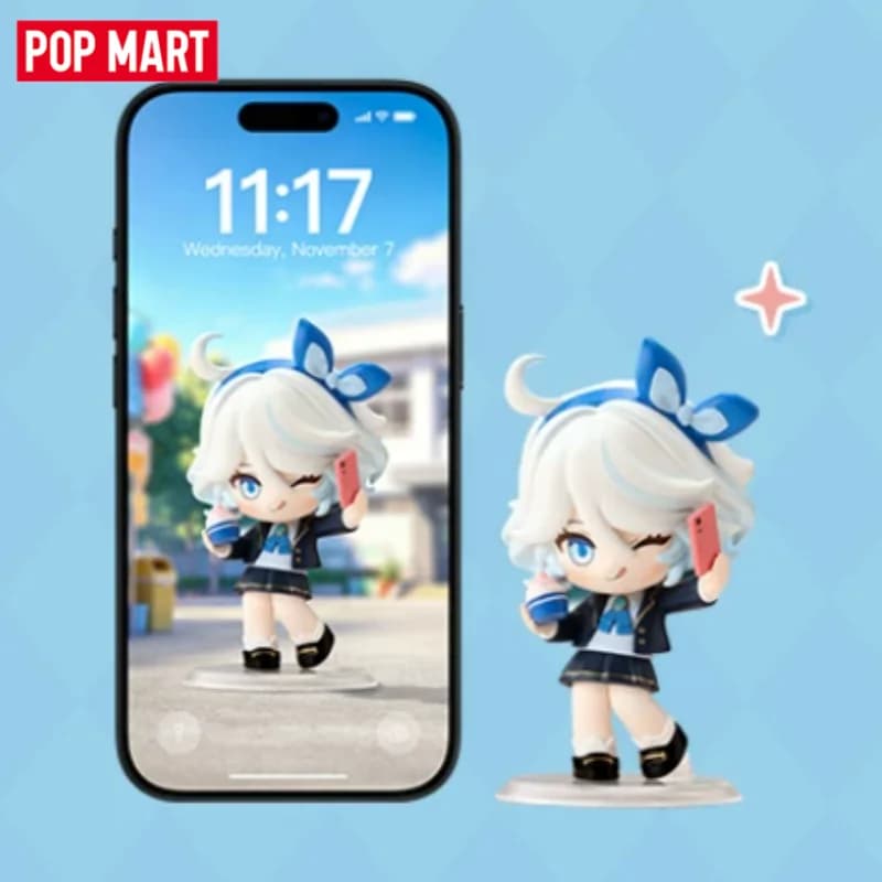 POPMART Genshin Impact Academy's Light Shadow Poetry Series Blind Box Anime Action Figure Guess Bag Ornament Figurines Desktop
