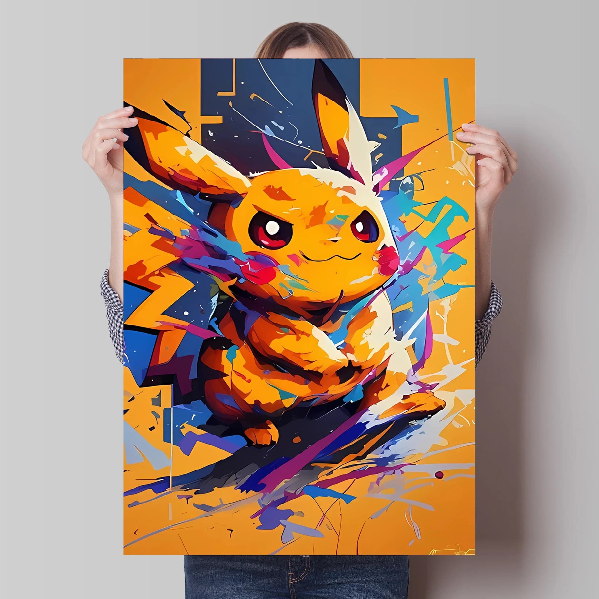5D Diamond Painting Kits Full Drill Pokemon Pikachu Anime Cartoon Rhinestone Embroidery Cross Stitch Wall Art Home Decor Gift