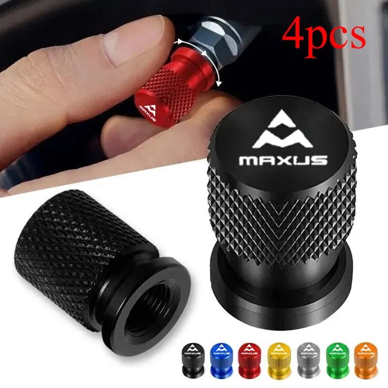 For Maxus T60 D60 D90 D20 T70 T90 G10 G20 Auto Car Wheel Tire Valve Caps Tyre Stem Covers Airdust Waterproof Accessories