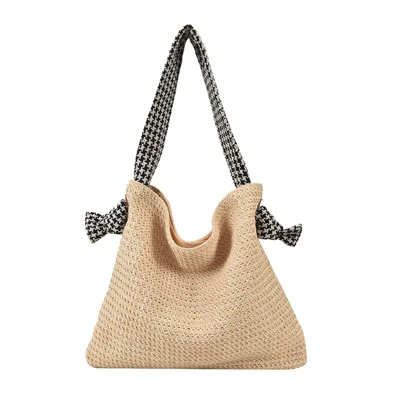 Ins Fashion Straw Bag Women 2026 New Trendy Woven Underarm Shoulder Bag Large Capacity Commute Handbag