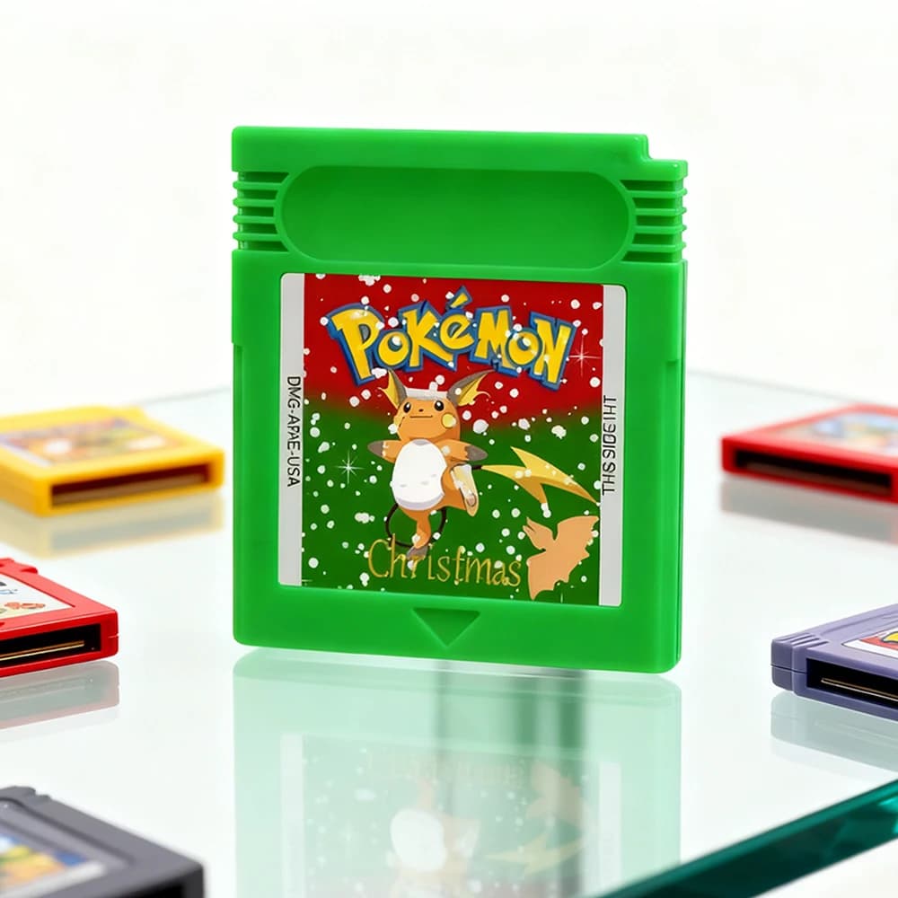 Cartuccia di gioco della serie Pokemon GBC, scheda per console di videogiochi a 16 bit, Black White Genesis Gold Silver 97 Bronze 2 per GBC GBA