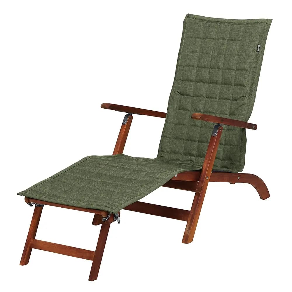Copertura Impermeabile Montlake per Chaise Longue da Patio, 69 Pollici, Verde Felce, Coperture per Mobili da Giardino