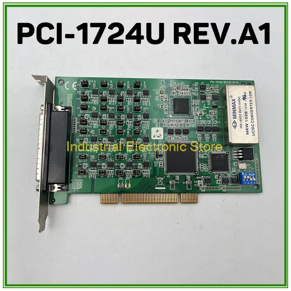 Scheda di uscita analogica isolata a 32 canali a 14 bit per scheda di acquisizione dati Advantech PCI-1724U REV.A1
