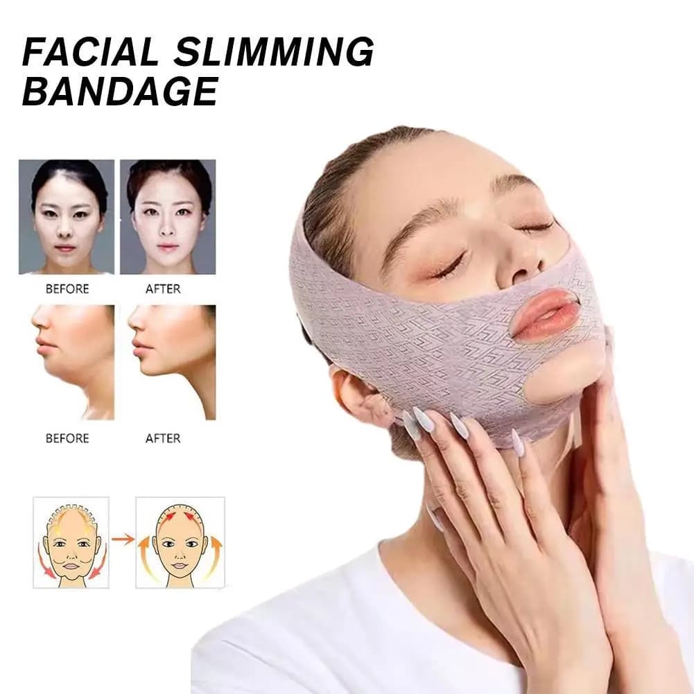Menth Slimming Glove V Shaper V Line Lifting Mask Face Lifting Antiwrinkles Sleeping Band Mask Beauty Health