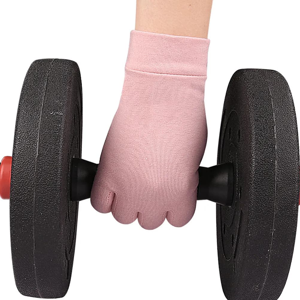 1 Paio di Guanti Sportivi Durevoli e Traspiranti per Fitness, Allenamento in Palestra, Ciclismo e Sollevamento Pesi