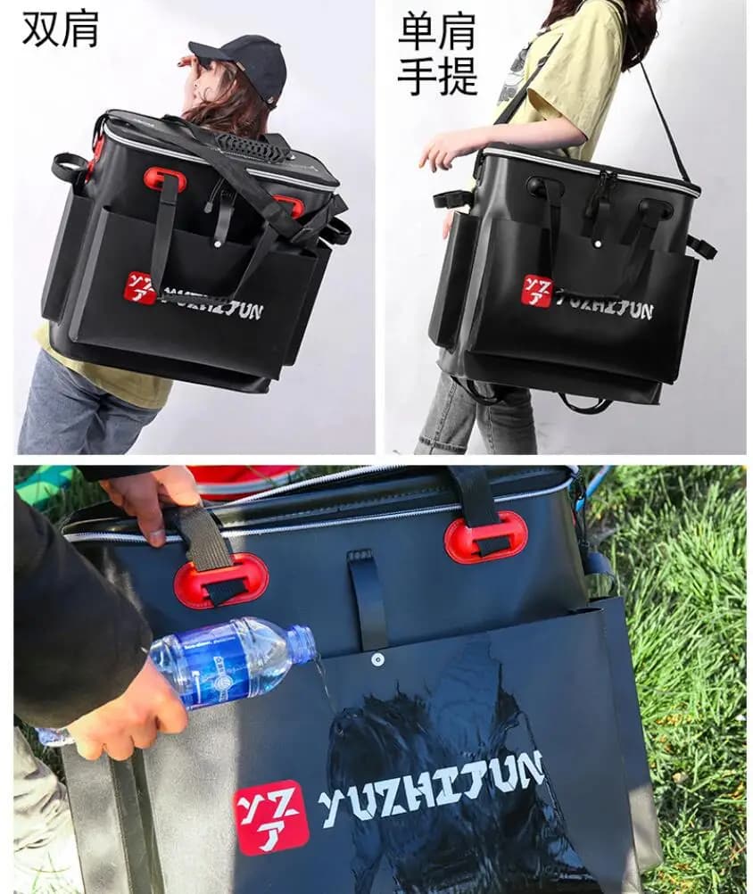 EVA Y545 Material Fishing Equipment Box Fishing bucket Fish Protective Bucket Bag