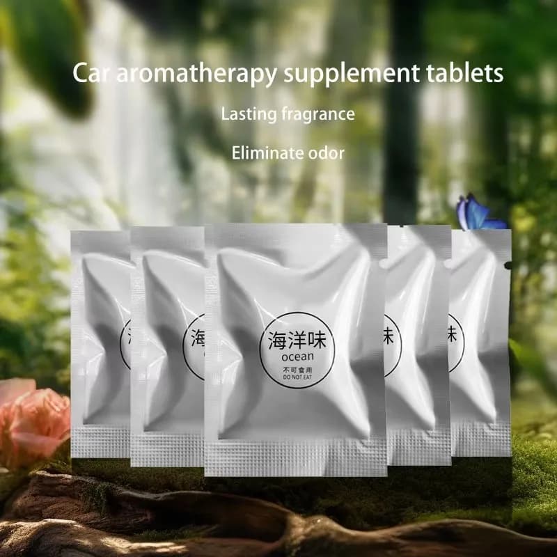 20-60 Pieces Refill for Deodorant for Car, Solid Perfume for Fragrance Diffuser, Air Purifier, Ashtray