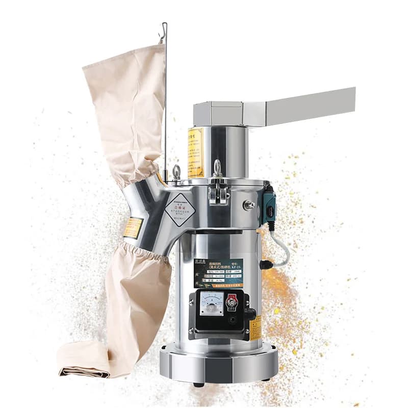 Mulino Elettrico per Cereali, Potente Frullatore per Soia, Trituratore di Cereali, Macchina per la Lavorazione degli Alimenti, Macinatore Commerciale per Polveri