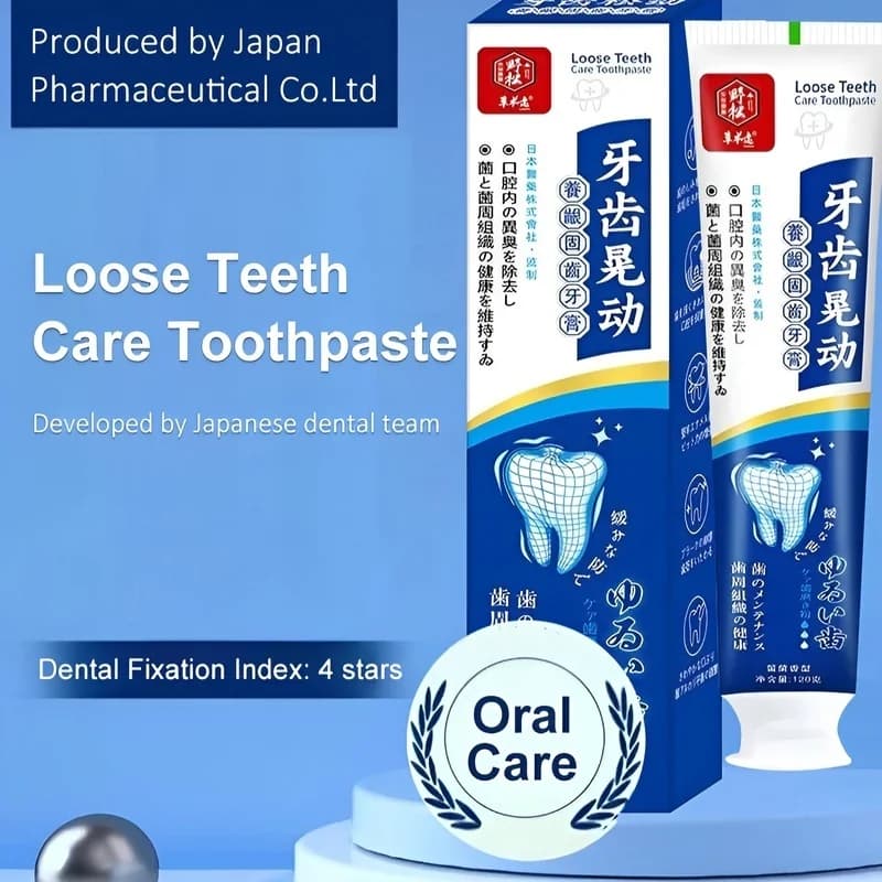 Correction of loose teeth Japanese imported toothpaste for annual oral health for adults Unisex whitening Oral hygiene