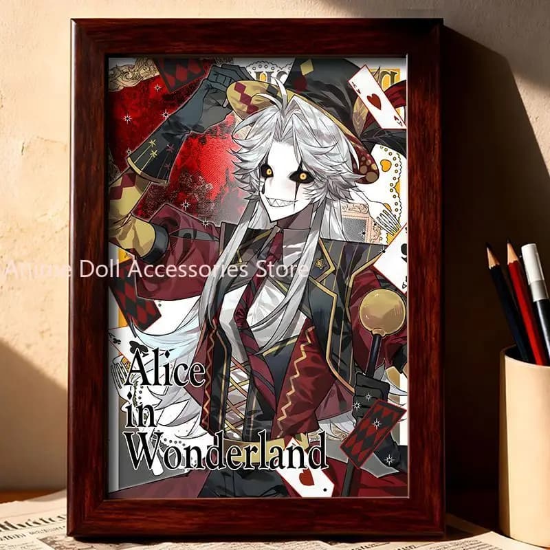 New The Freak Circus Pierrot Simplicity Frame for Photo Decorative Ornaments for Living Room Bedroom Home Decorations