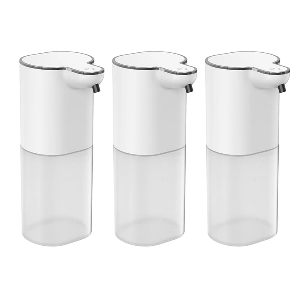 Dispenser di sapone Liqiud da 400 ml Dispenser di sapone per le mani touchless a parete Sensore a infrarossi 4 livelli regolabili per bagno cucina