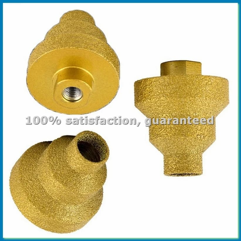 Set of 3 steps 20-35-50mm, straight groove cutter, open holes for metal and marble, woodworking tool - ABYS