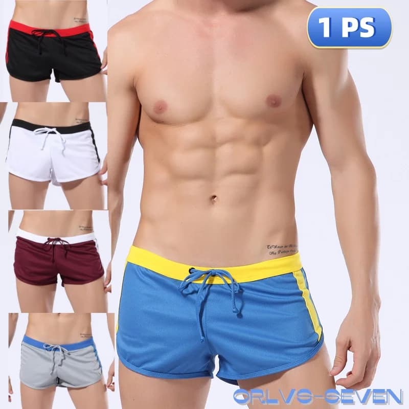 Men's Underwear Boxer Summer Fashion Swimwear Swimwear Sportswear Short Men's Beach Trousers Sexy Intimo